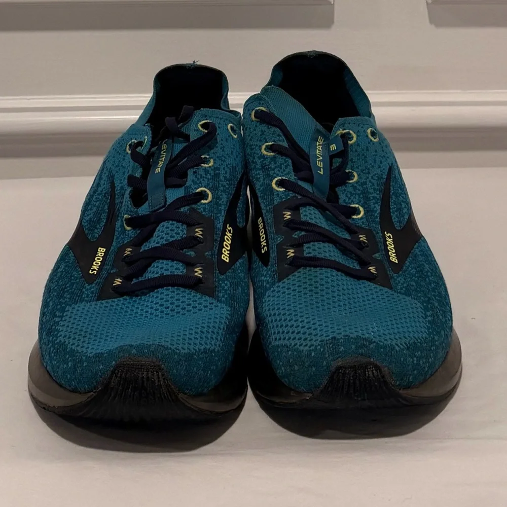 Brooks Levitate 3 Men’s Running Shoes Size 12.5‎ Teal Blue DNA AMP 1103121D479